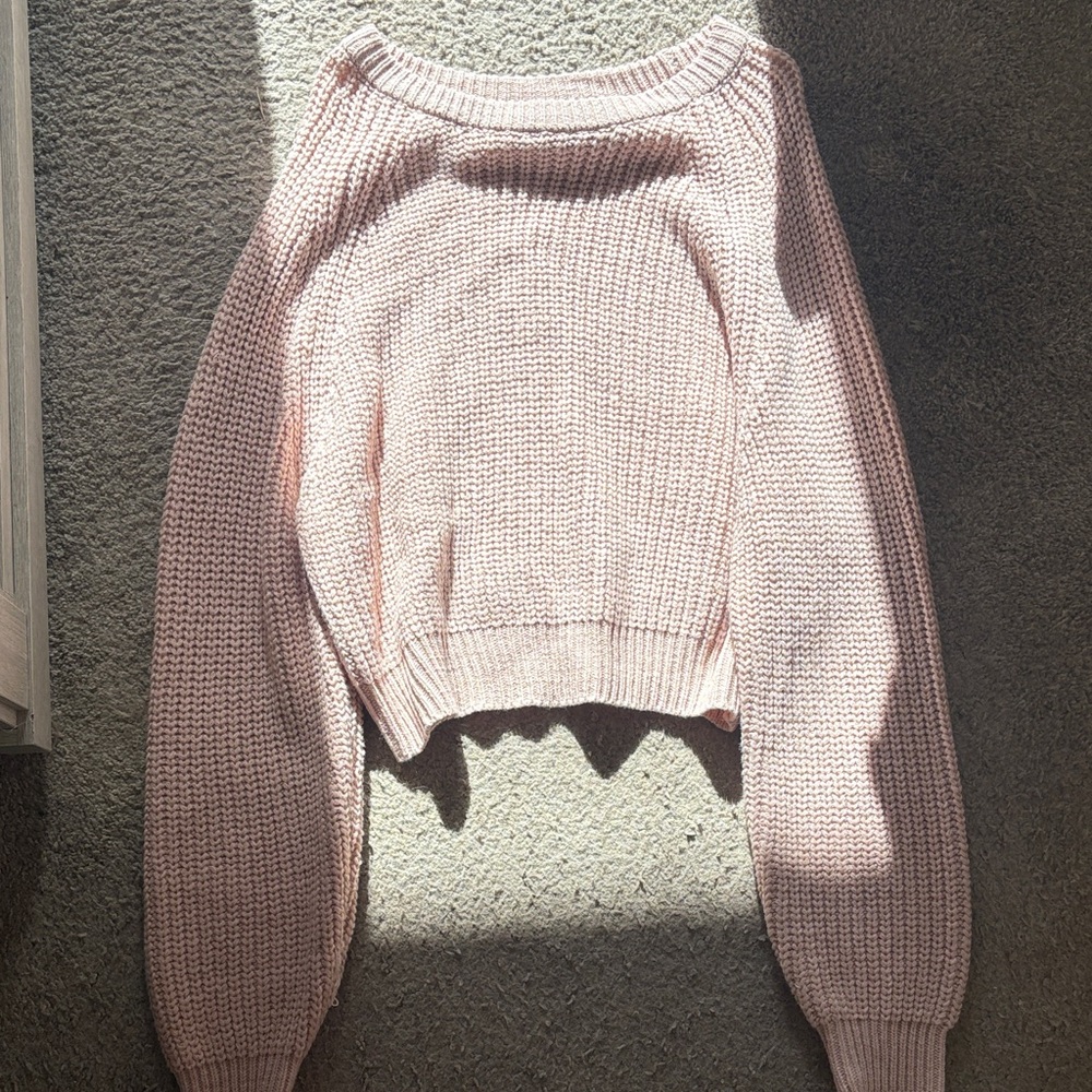 Double Zero Blush Knit Women's Sweater